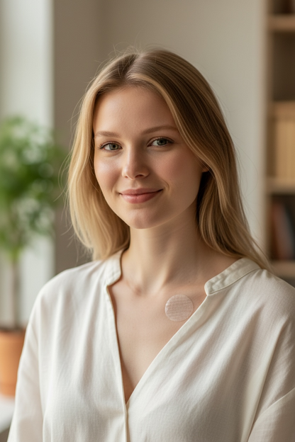 肌に貼るアロマシール